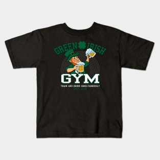 St Patricks Day Funny Gift For Beer Drinkers Kids T-Shirt